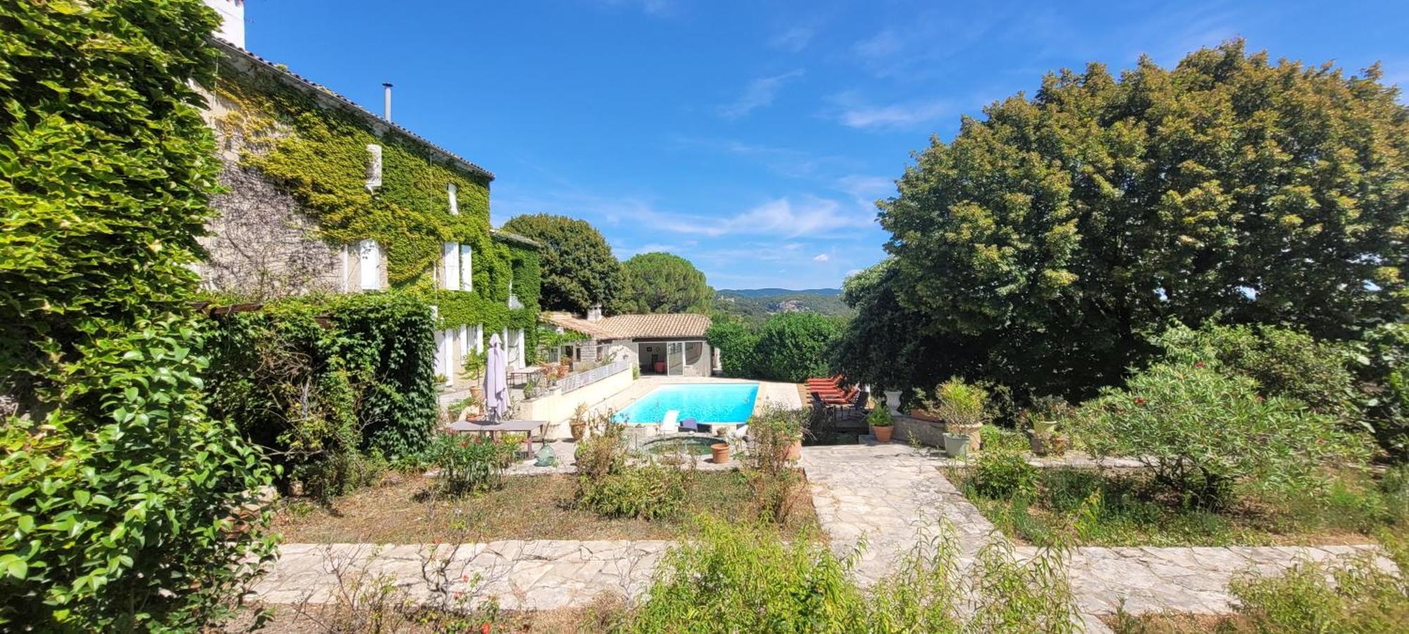 Le Domaine Du Soulier -Gite Et Chambres D'Hotes - La Maison Du Gardien Tornac 외부 사진